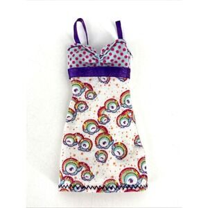 Barbie Doll Fashion Fever My Scene Dot Night Gown Sleep Shirt Dress Outfit Rare